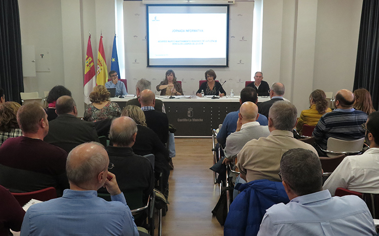 El Gobierno regional organiza una jornada para incentivar la participación de las pymes en la licitación del acuerdo marco de mantenimiento de vehículos ligeros