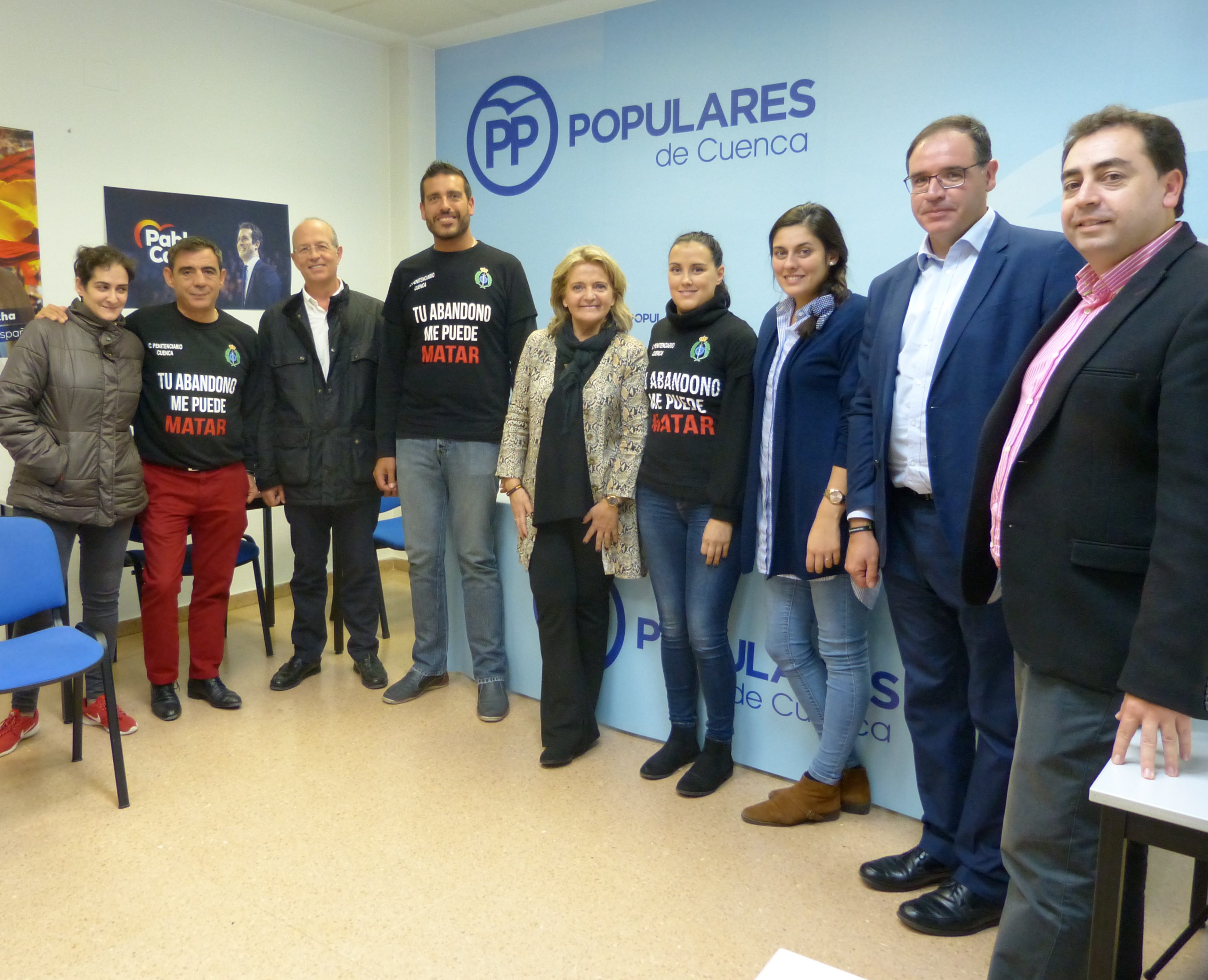El PP de Cuenca reitera su compromiso de impulsar una reforma que mejore las condiciones laborales de los funcionarios de Prisiones