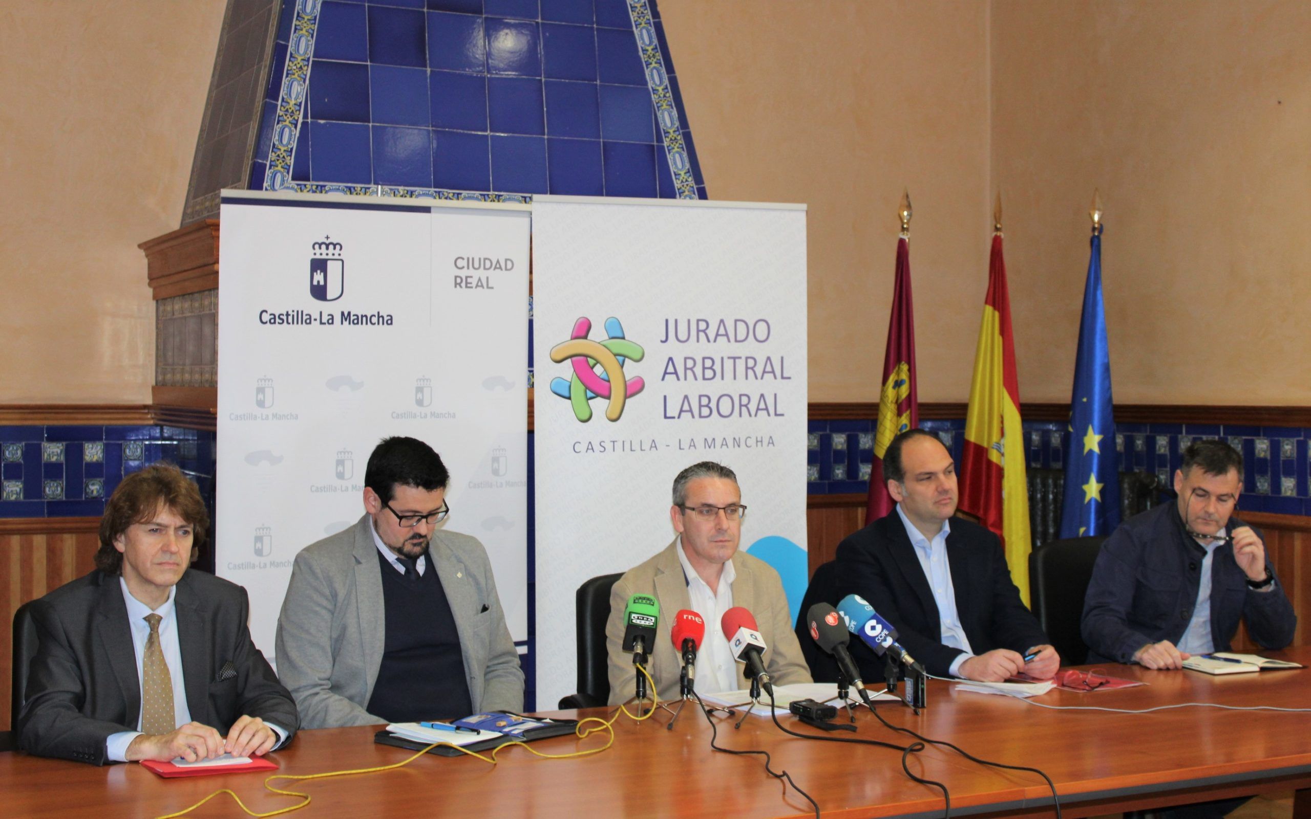 El Gobierno de Castilla-La Mancha resalta la paz social que se vive en Ciudad Real al reducirse el número de conflictos laborales en un 38%