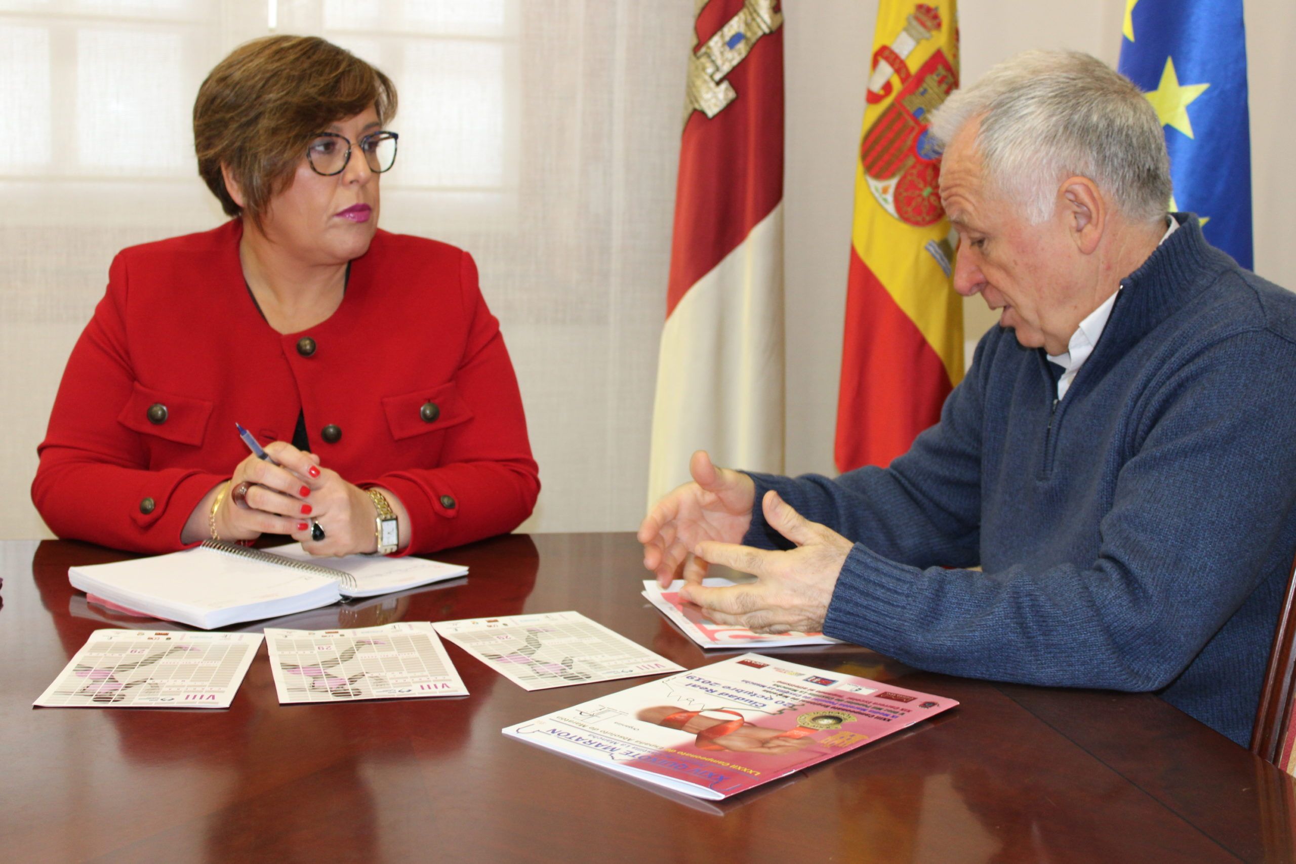 ‘Quijote Maratón’ solicita el apoyo de la Junta en su 25 aniversario para la celebración de ‘El Maratón de los pueblos’ y la VIII Carrera de la Mujer