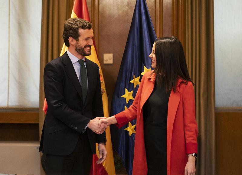 Ciudadanos se asegura dos puestos de salida en el País Vasco bajo la marca 'PP+Cs'