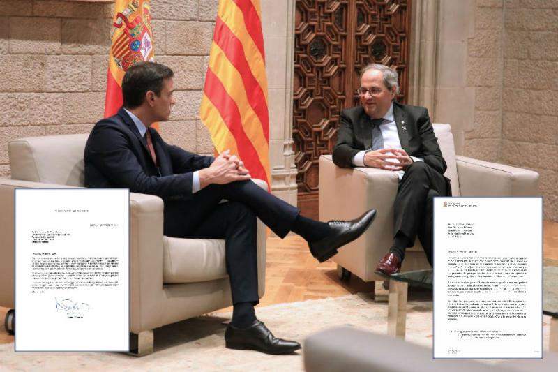 La mesa de diálogo de Sánchez y Torra se constituirá el próximo miércoles en Moncloa