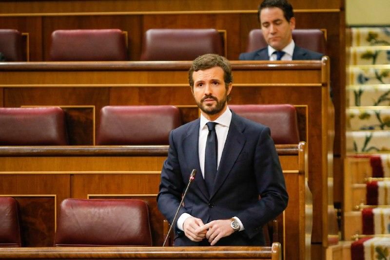 Casado asegura que Sánchez no le llama desde el 4 de mayo: “Esto fuera no se cree”