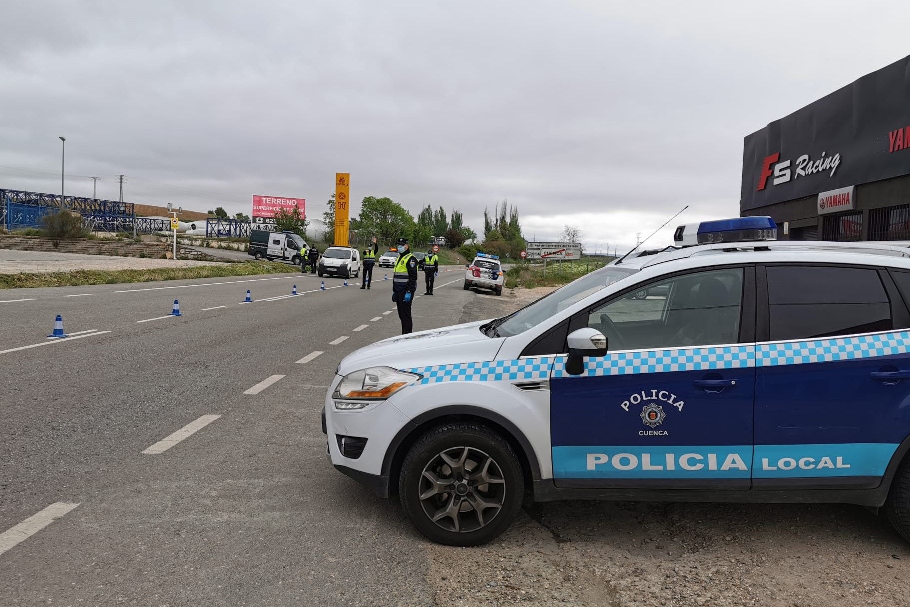 El Ayuntamiento de Cuenca refuerza la presencia de Policía Local en el paso a la Fase 1 e insta a la responsabilidad mediante megafonía