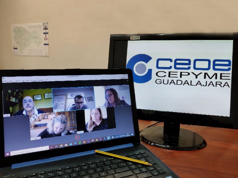 Diputación de Guadalajara y CEOE-CEPYME marcan las líneas de actuación para reactivar el tejido empresarial en la provincia