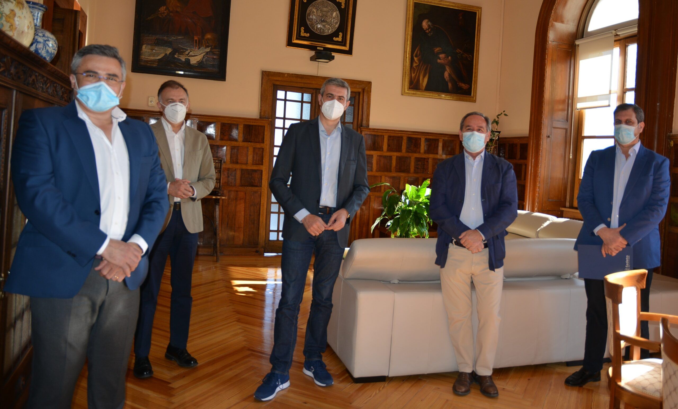 La Diputación de Toledo apoya las iniciativas de FEDETO para ayudar a las empresas en su necesaria adaptación al COVID-19