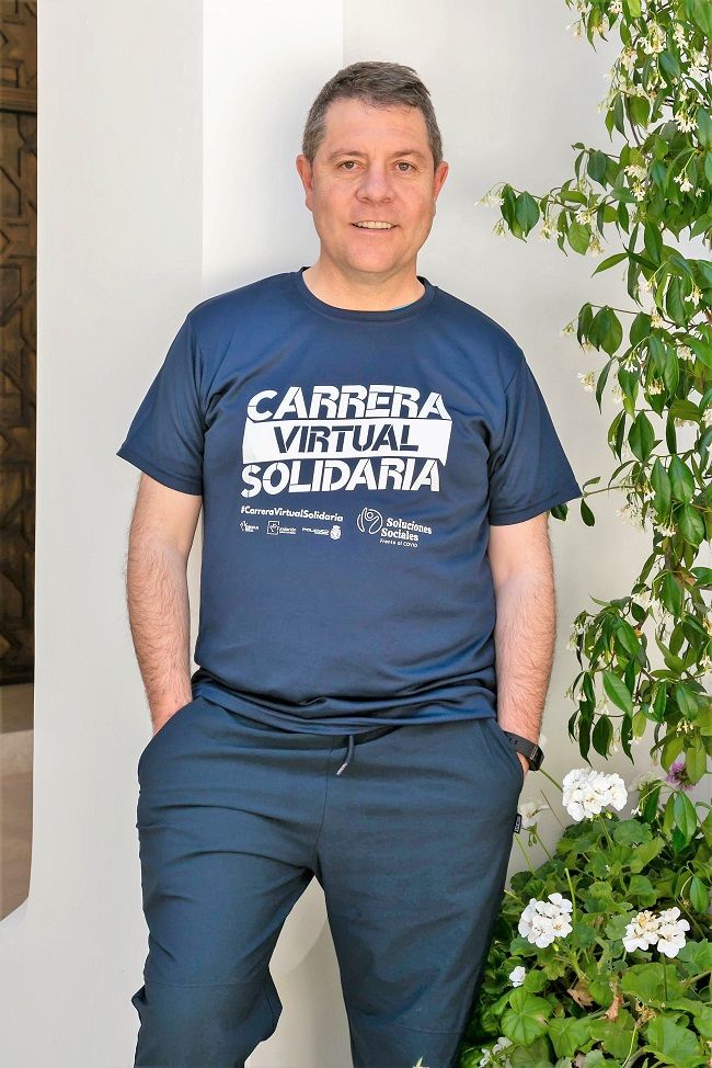 García-Page muestra su total respaldo a la Carrera Virtual Solidaria de la Fundación Eurocaja Rural