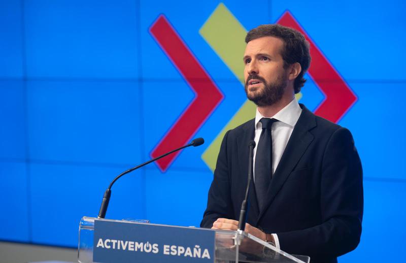 Casado: “Sánchez no se puede lavar las manos con estos rebrotes”