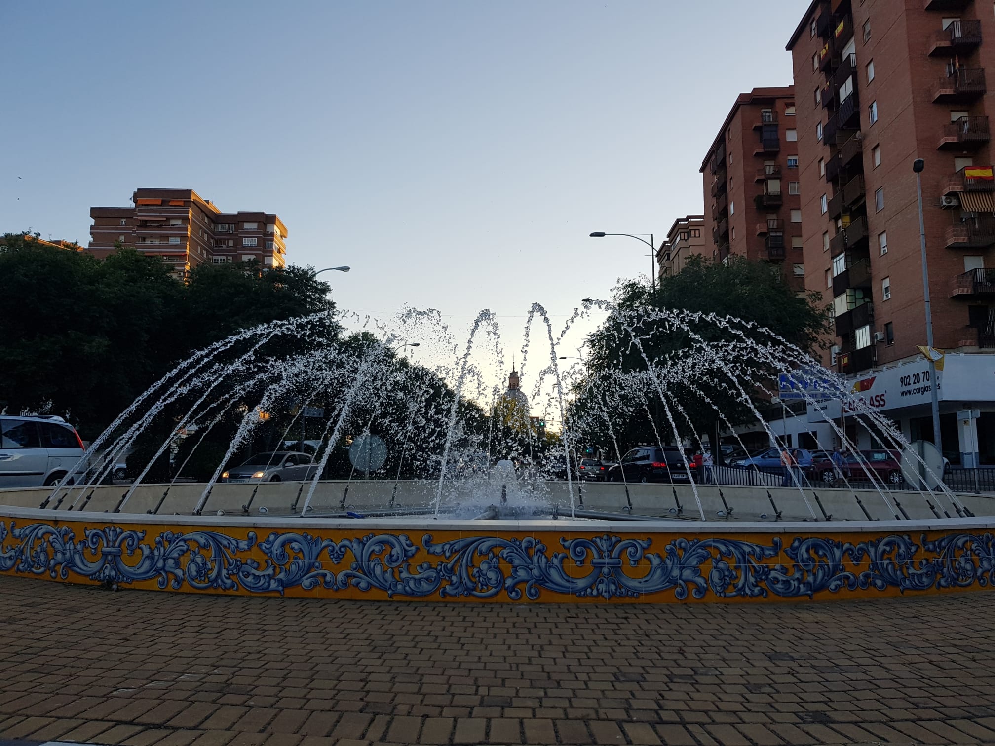 Talavera va recobrando su mejor imagen con la reactivación de las fuentes ornamentales y con todas las garantías sanitarias