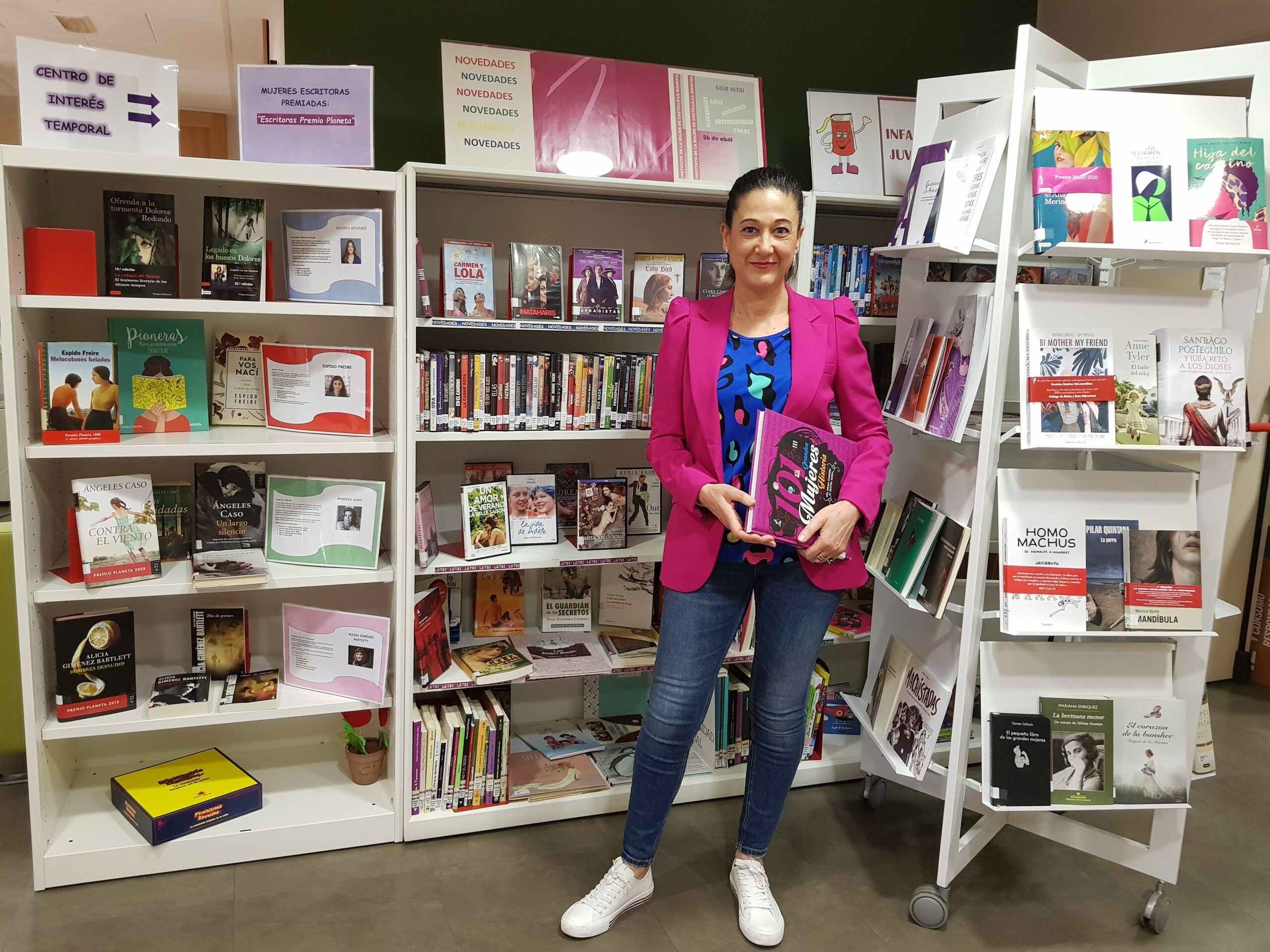 Las visitas al Centro de Documentación y Biblioteca ‘Luisa Sigea’ en Internet se duplicaron el año pasado