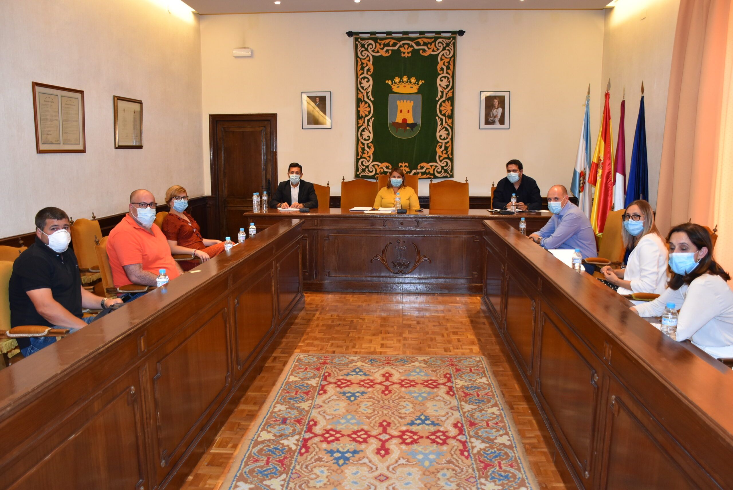 Ayuntamiento de Talavera de la Reina, Junta y Plataforma de Afectados por el Transporte remitirán una carta conjunta al Ministerio para trasladar sus reivindicaciones