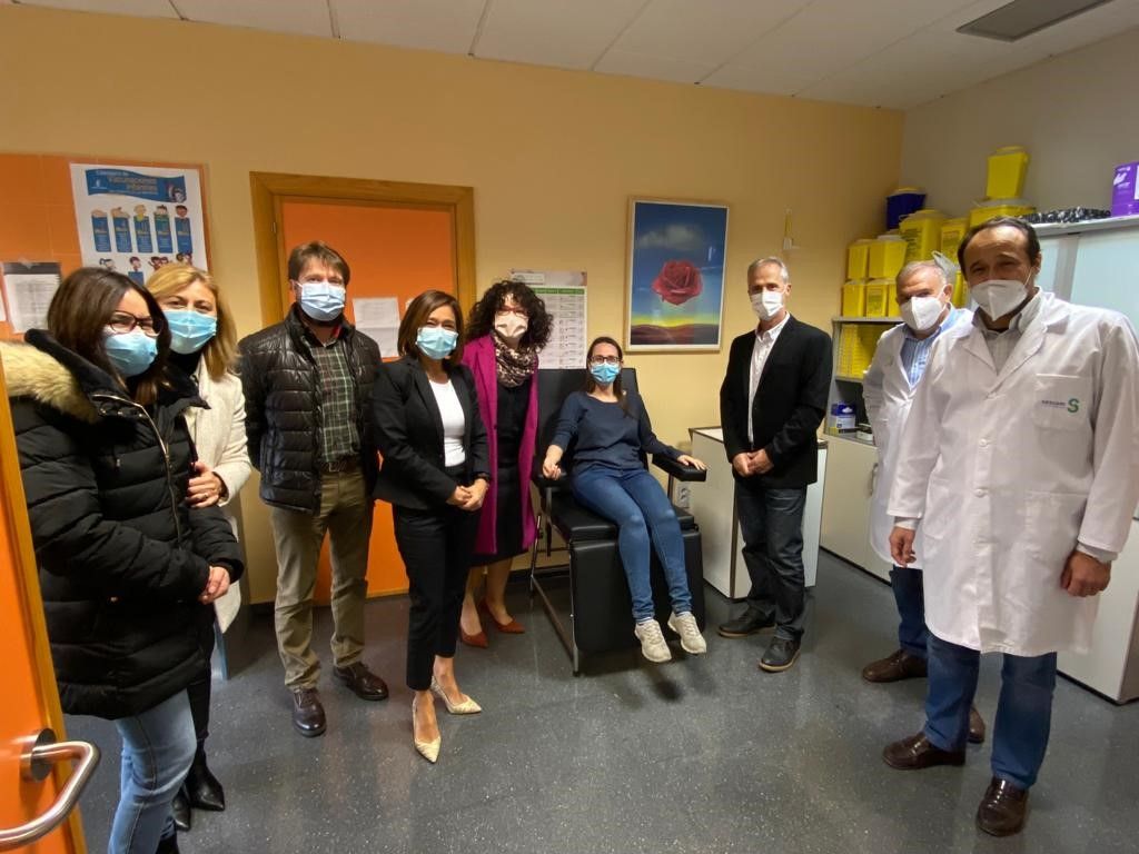 El Gobierno regional pondrá en marcha el Servicio de Extracción de Sangre y Analíticas en el consultorio `Los Olivos´ en la Zona Sur de Olías del Rey