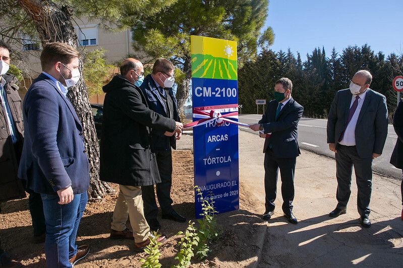 El Gobierno de Castilla-La Mancha finaliza las obras de mejora de la CM-2100 entre Arcas y Tórtola