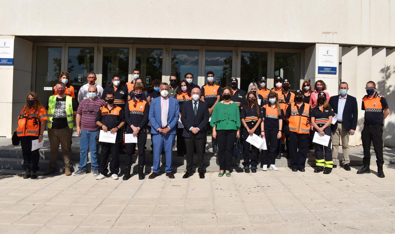 El Gobierno regional ofertará este año 67 cursos de formación a integrantes de Protección Civil, con más de 1.700 plazas