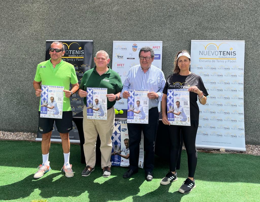 El XXVI Open de Tenis BASF Ciudad de Guadalajara ‘Memorial Nacho Estrada’ se celebrará del  04 a 10 de julio en la Ciudad de la Raqueta
