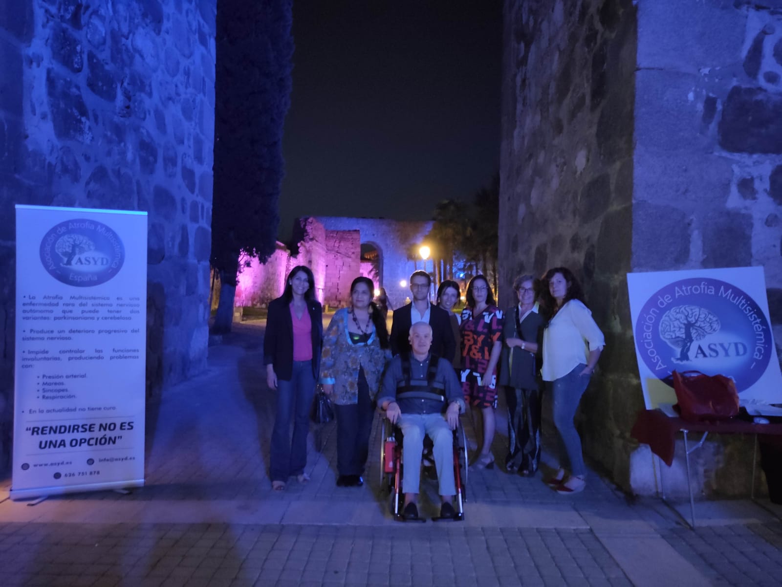 Talavera se suma a la conmemoración del Día Mundial de la Concienciación de la Atrofia Multisistémica