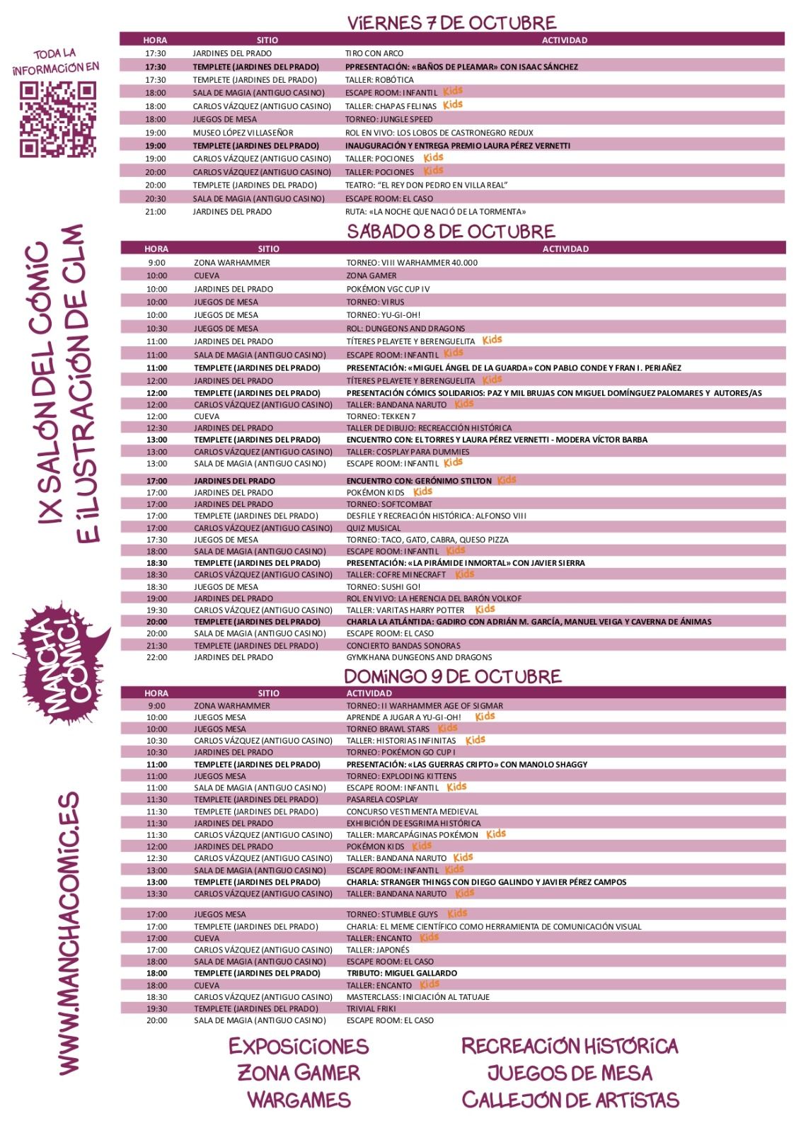 MANCHACÓMIC 2022 se celebrará del 7 al 9 de octubre con récord de participación en Ciudad Real