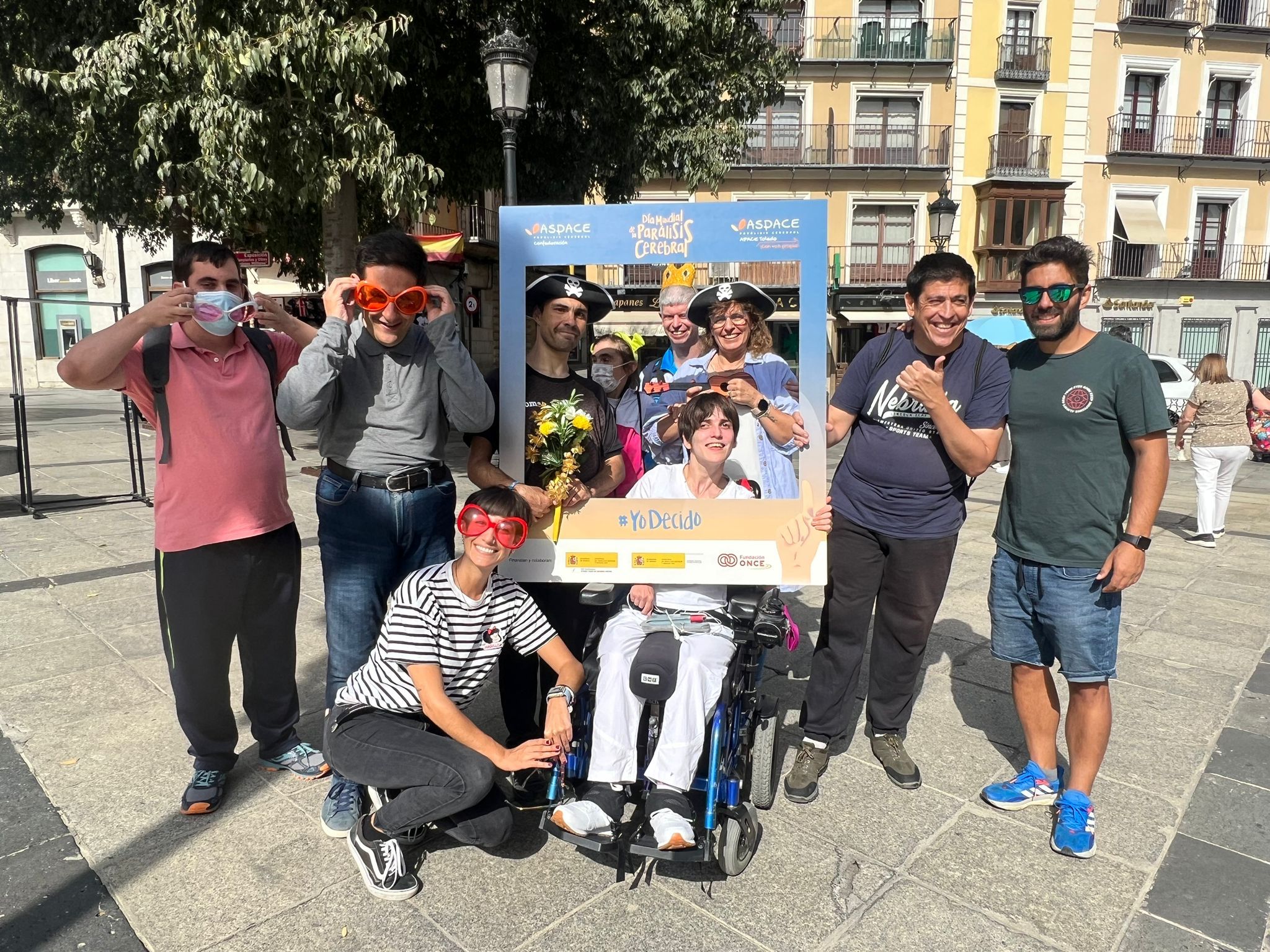 El Gobierno local participa en una iniciativa promovida por ASPACE en el Día Mundial de la Parálisis Cerebral