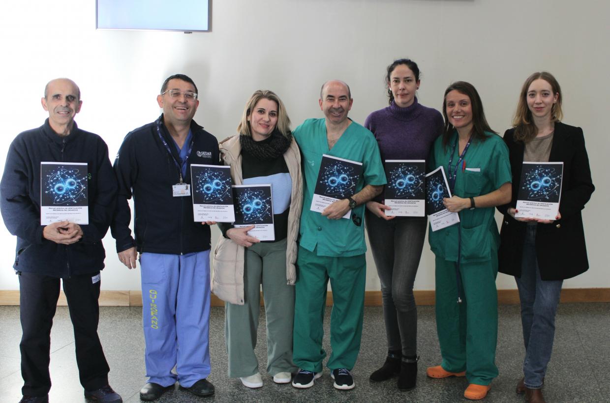 Profesionales de las Gerencias de Ciudad Real y de Urgencias y Emergencias desarrollan una app y un manual práctico sobre ventilación mecánica no invasiva