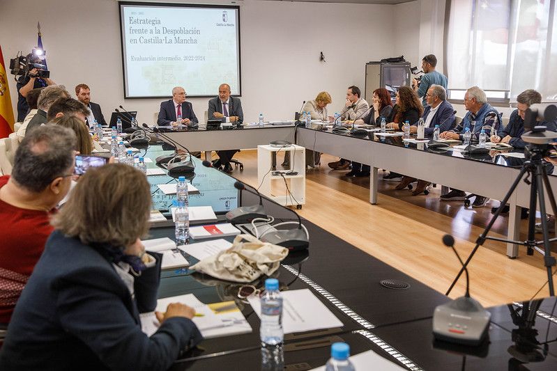 Castilla-La Mancha ha implementado más del 52 por ciento de la Estrategia frente a la Despoblación a los tres años de su puesta en marcha