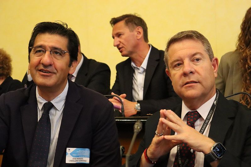 García-Page dice que “Europa siempre ha sido una gran aliada” en materia de agua y reivindica la “soberanía alimentaria” para los Estados miembros de la Unión