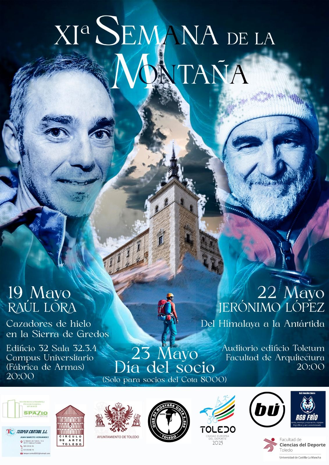 El montañero Jerónimo López ofrecerá una conferencia en Toledo este jueves, incluida en los eventos de la Ciudad Europea del Deporte