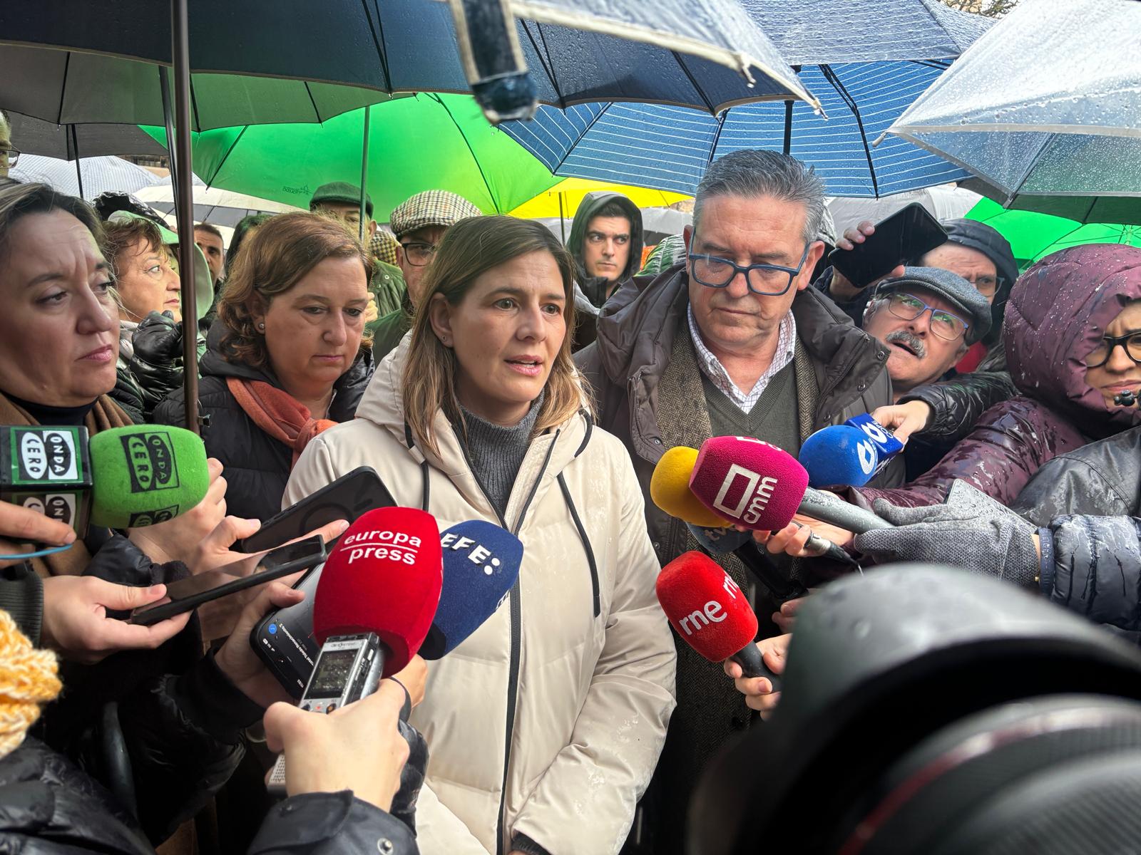Agudo muestra el respaldo del PP-CLM al campo regional, harto de burocracia, engaños y falta de agua de los gobiernos socialistas