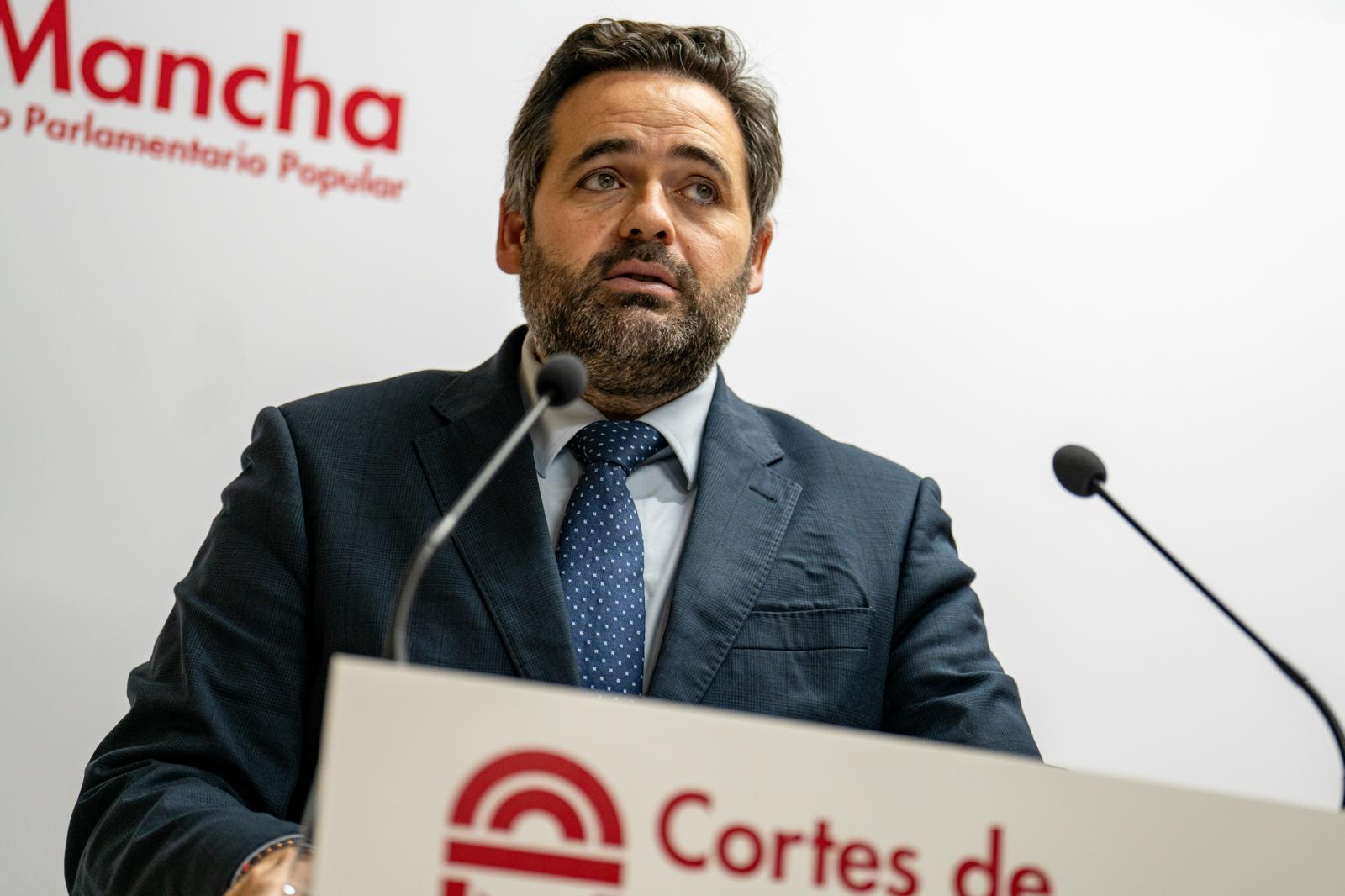 Núñez asevera que los castellanomanchegos no se merecen que Page defienda la gestión de Óscar Puente en el accidente de Adamuz