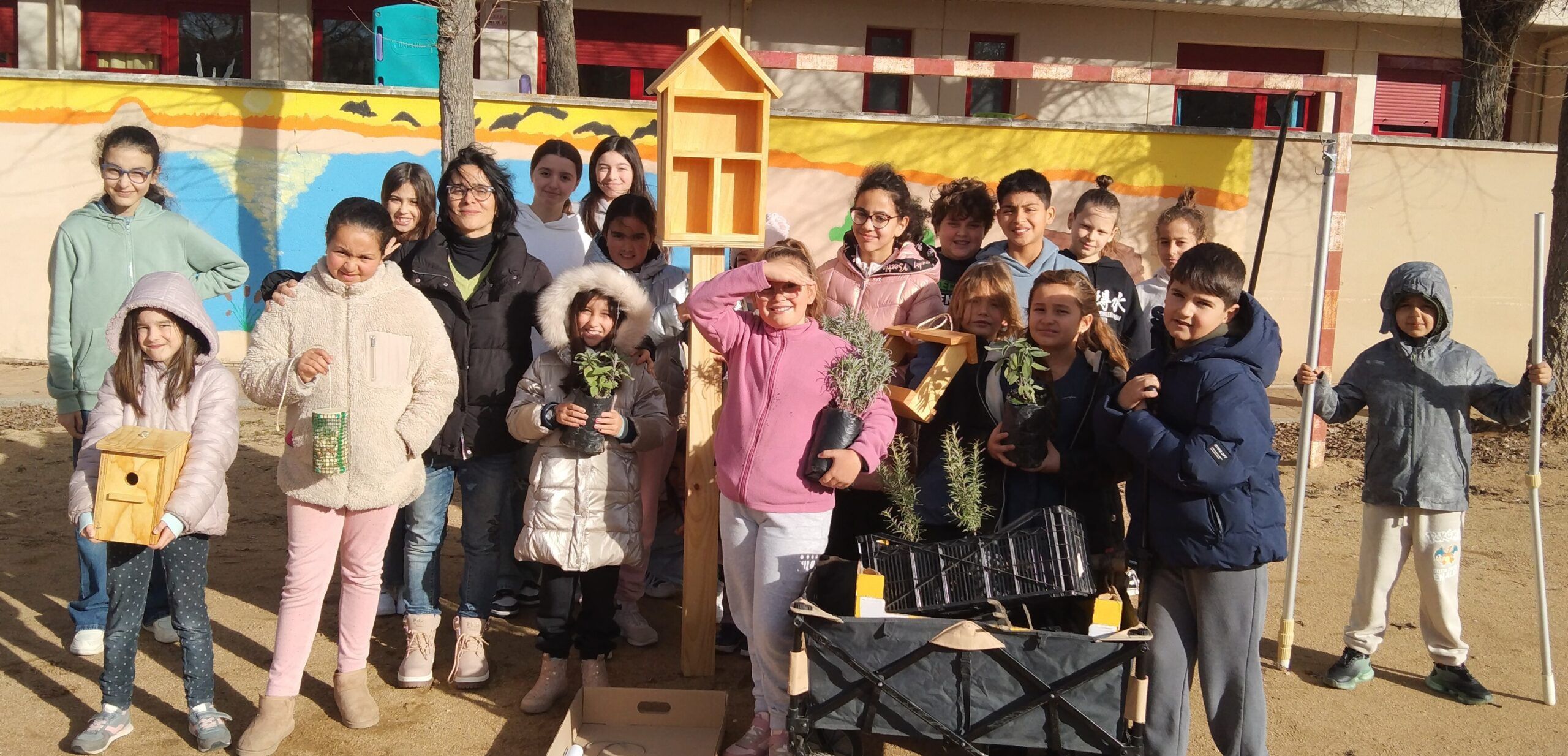 La Diputación de Toledo impulsa la biodiversidad en los centros educativos con el programa educativo 
