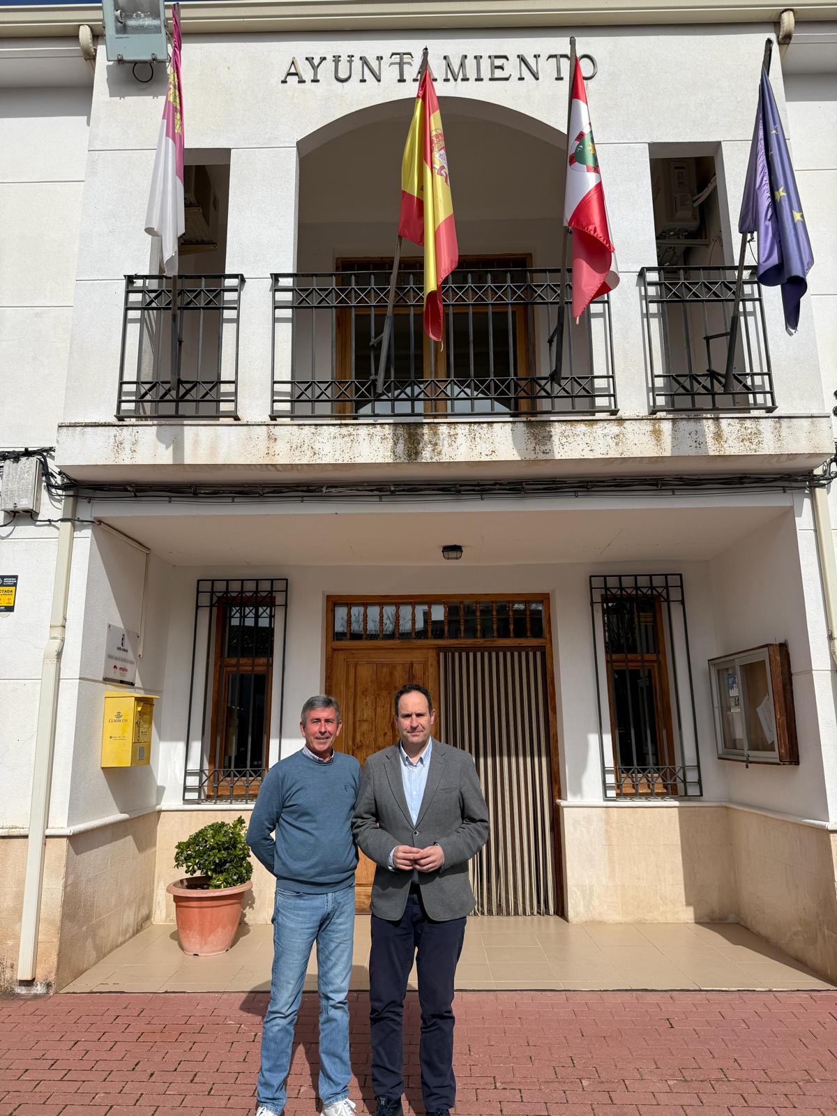 Martín‑Buro y el alcalde de Palomares del Campo alertan del aumento de robos en la provincia de Cuenca