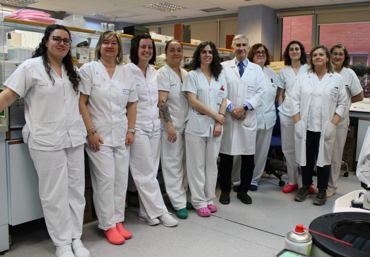El Hospital Universitario Mancha Centro refuerza el área de Anatomía Patológica con una nueva mesa de tallado