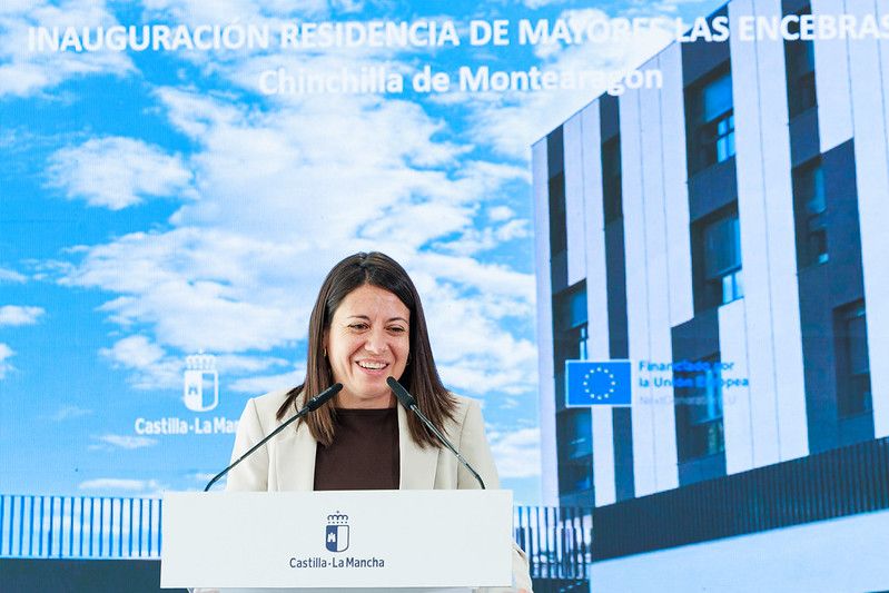 El Gobierno regional estrena en Chinchilla una residencia de mayores, un recurso de 120 plazas que simboliza su apuesta por acercar los cuidados