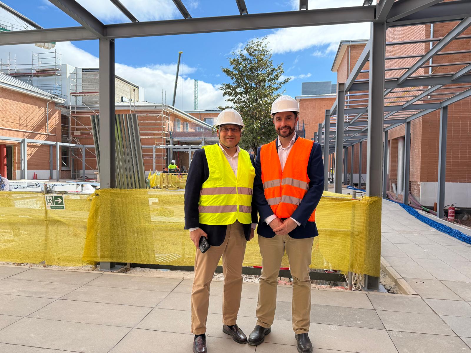 El Gobierno regional destaca el buen ritmo de las obras del nuevo campus de la Universidad de Alcalá de Henares en Guadalajara